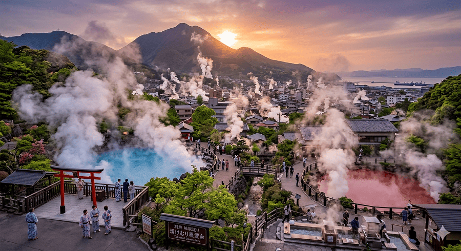 Beppu — Steam & Hot Springs