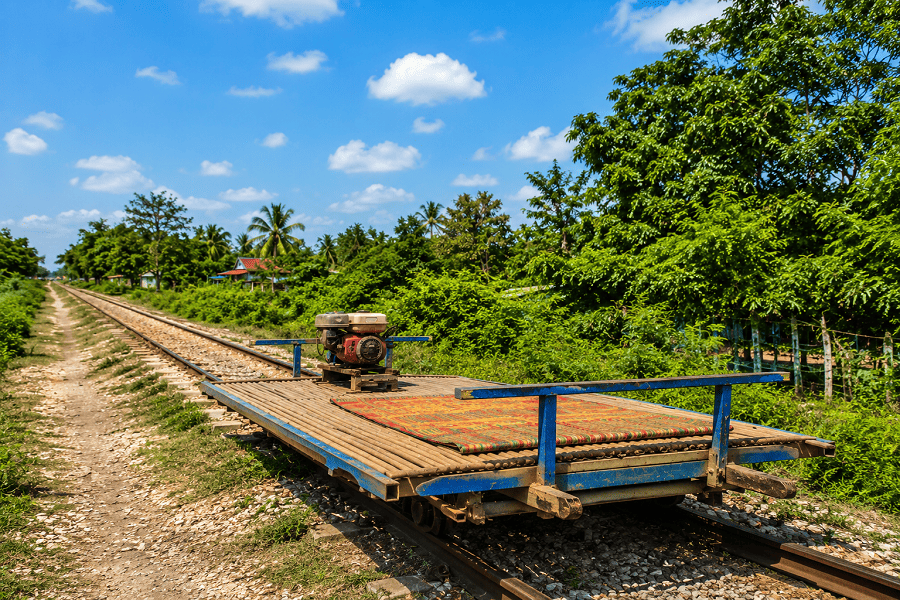 Bamboo Train (Norry) — A Uniquely Cambodian Ride