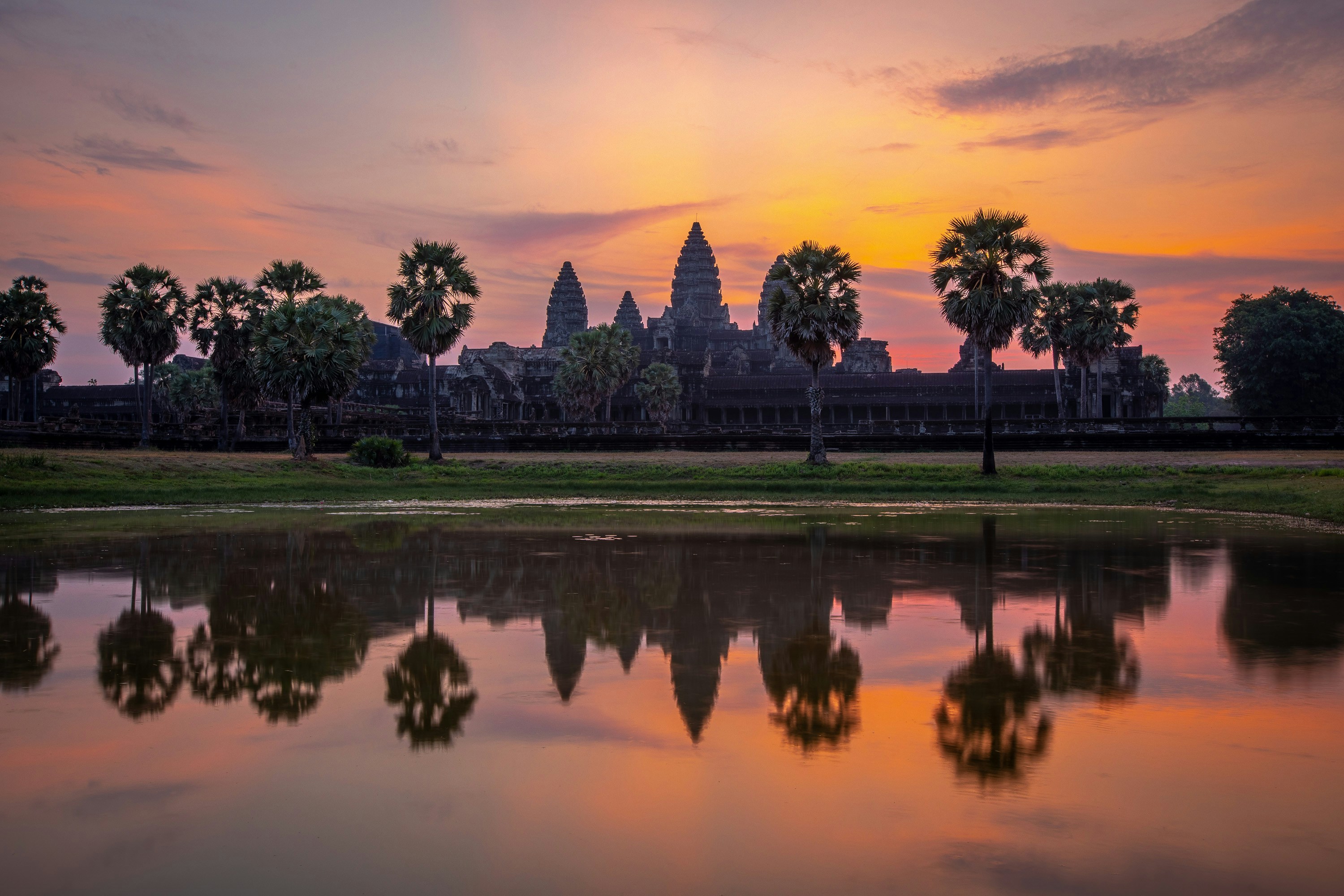 Angkor Wat — Sunrise Reflection